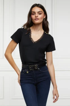 Holland Cooper Amelia Tee Black Hot
