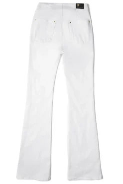 Holland Cooper Amoria Flared Jean White Hot