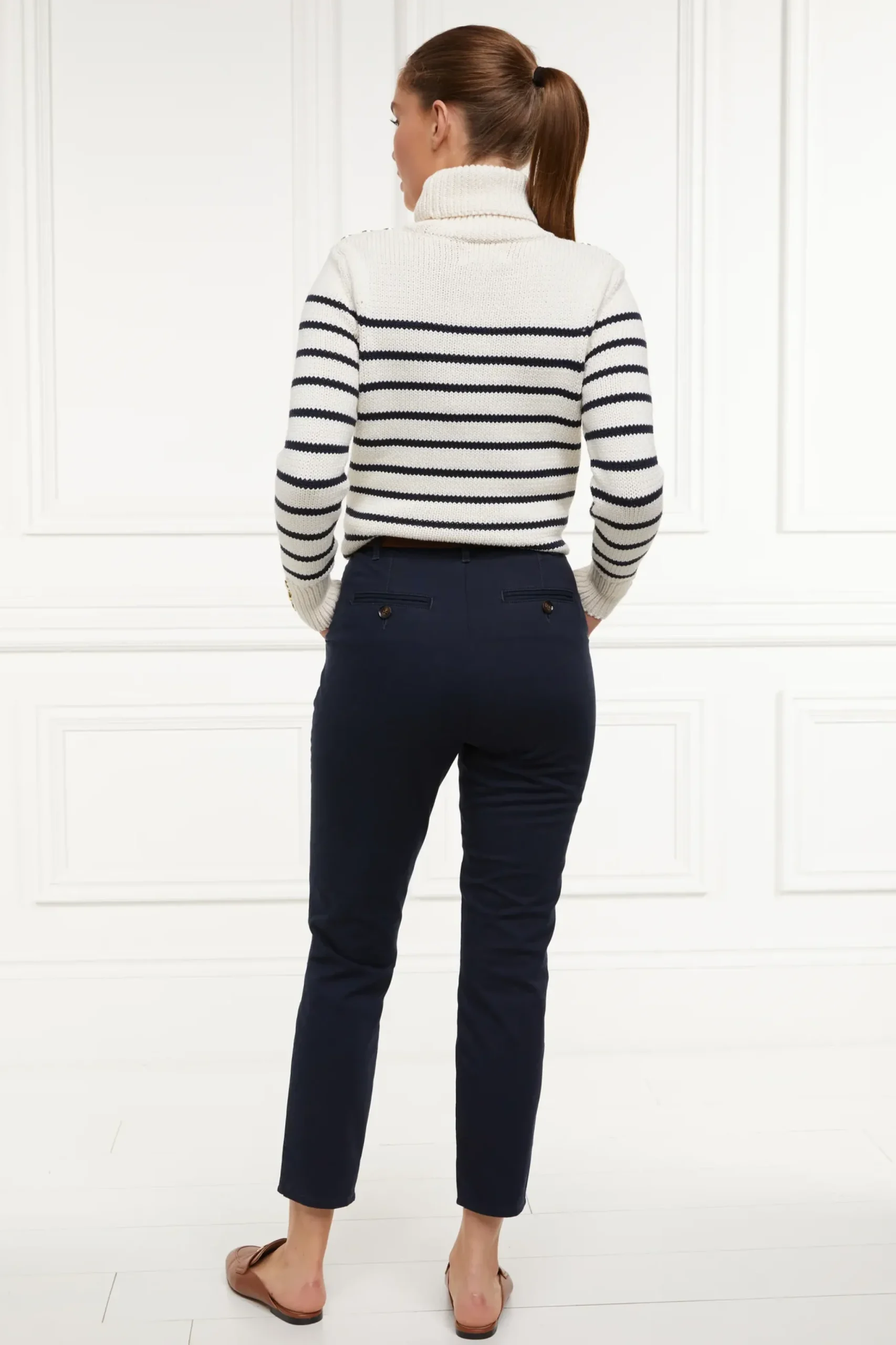 Holland Cooper Arnesby Chino Ink Navy Best