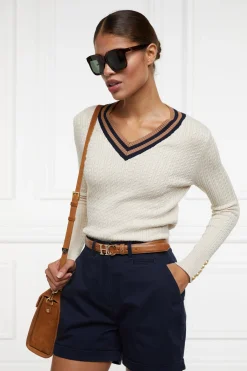 Holland Cooper Arnesby Chino Short Ink Navy Clearance