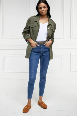 Holland Cooper Artillery Jacket Hunter Green Hot