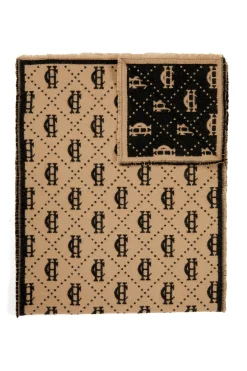 Holland Cooper Atelier Slim Logo Belt Black