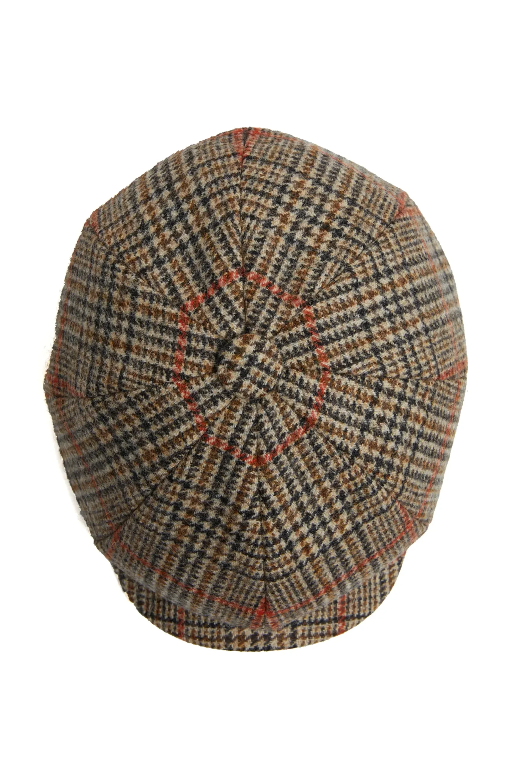 Holland Cooper Baker Boy Cap Orange Windsor Outlet