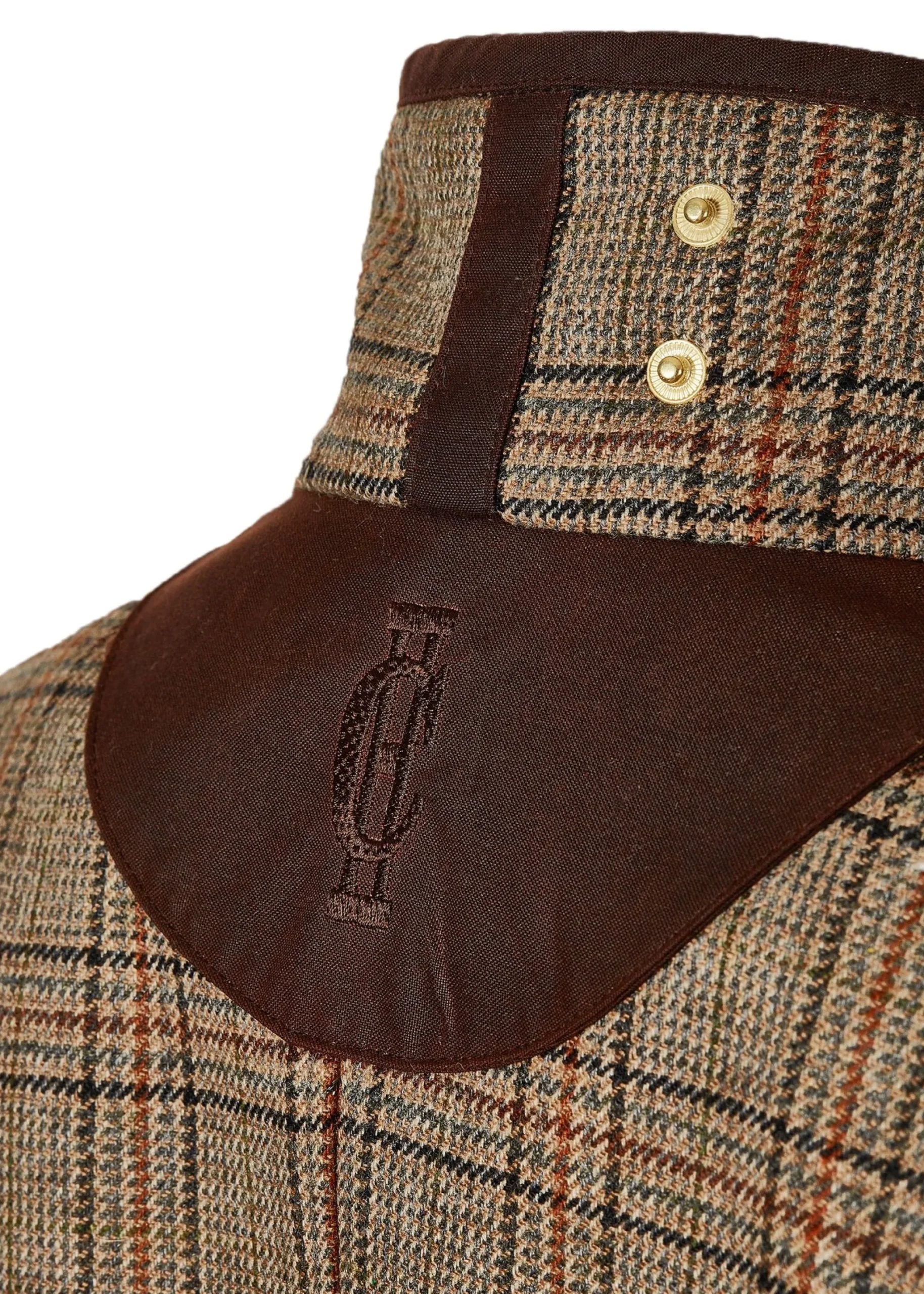 Holland Cooper Balmoral Field Coat Bourbon Tweed