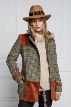 Holland Cooper Balmoral Field Jacket Bredon Tweed Online