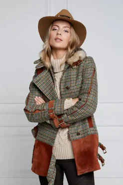 Holland Cooper Balmoral Field Jacket Bredon Tweed Online