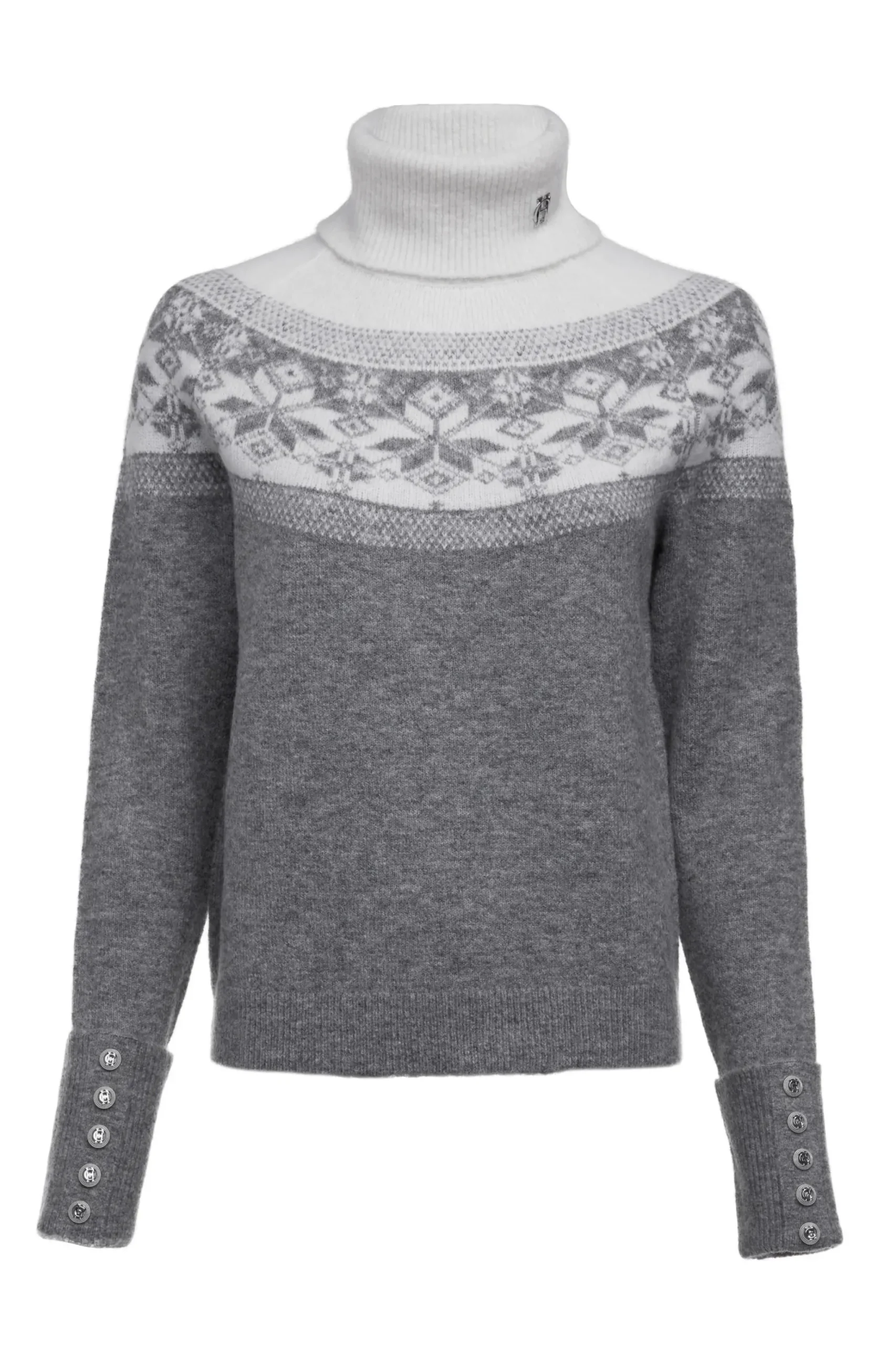 Holland Cooper Beatrice Knit Dark Grey Marl