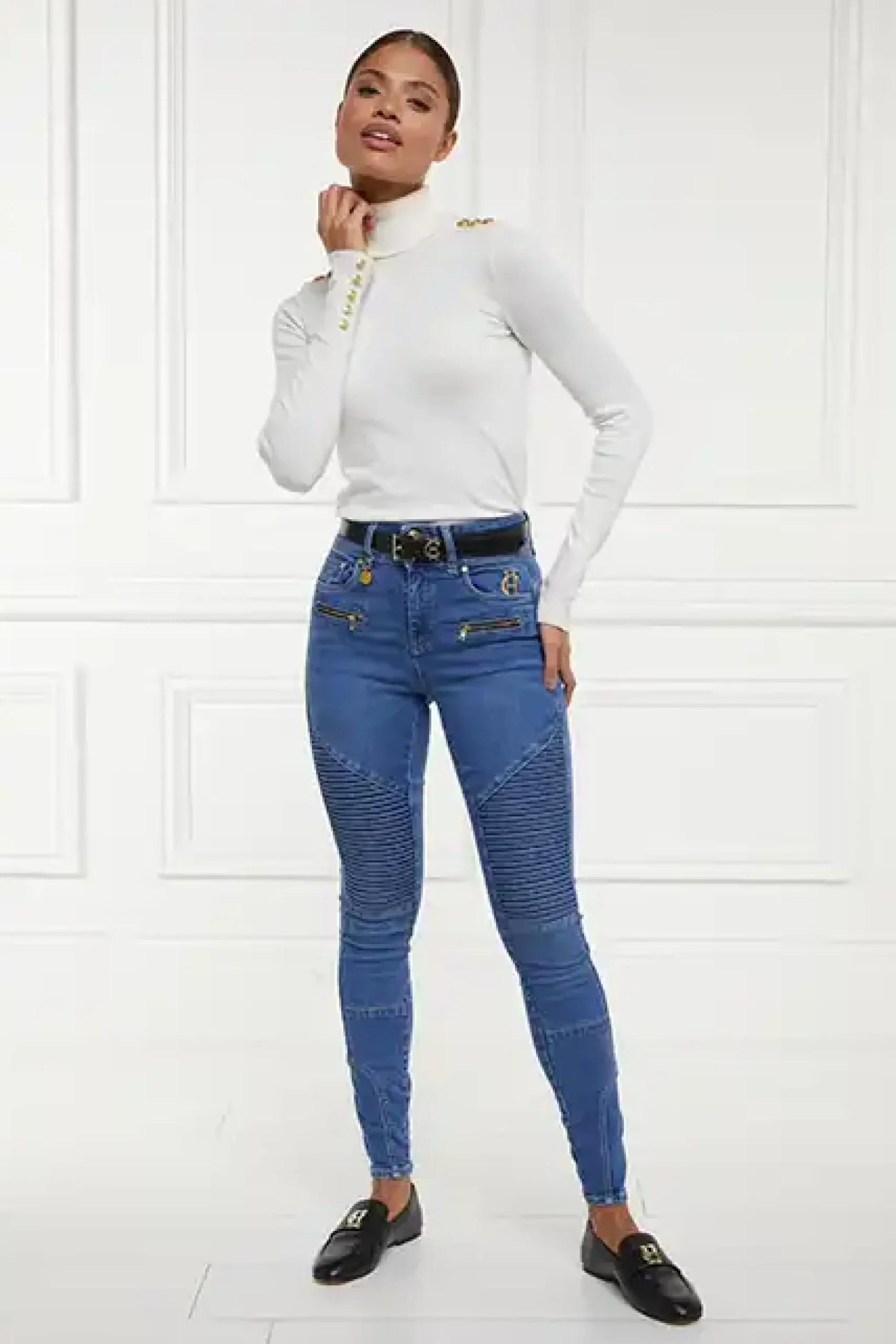 Holland Cooper Biker Jean Denim