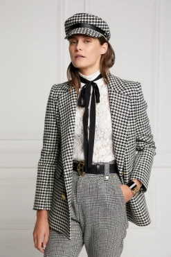Holland Cooper Bretton Hat Houndstooth Clearance