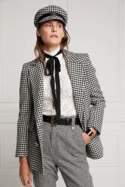 Holland Cooper Bretton Hat Houndstooth Clearance