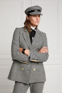 Holland Cooper Bretton Hat Houndstooth Clearance