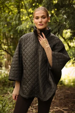 Holland Cooper Brooke Quilted Cape Sale