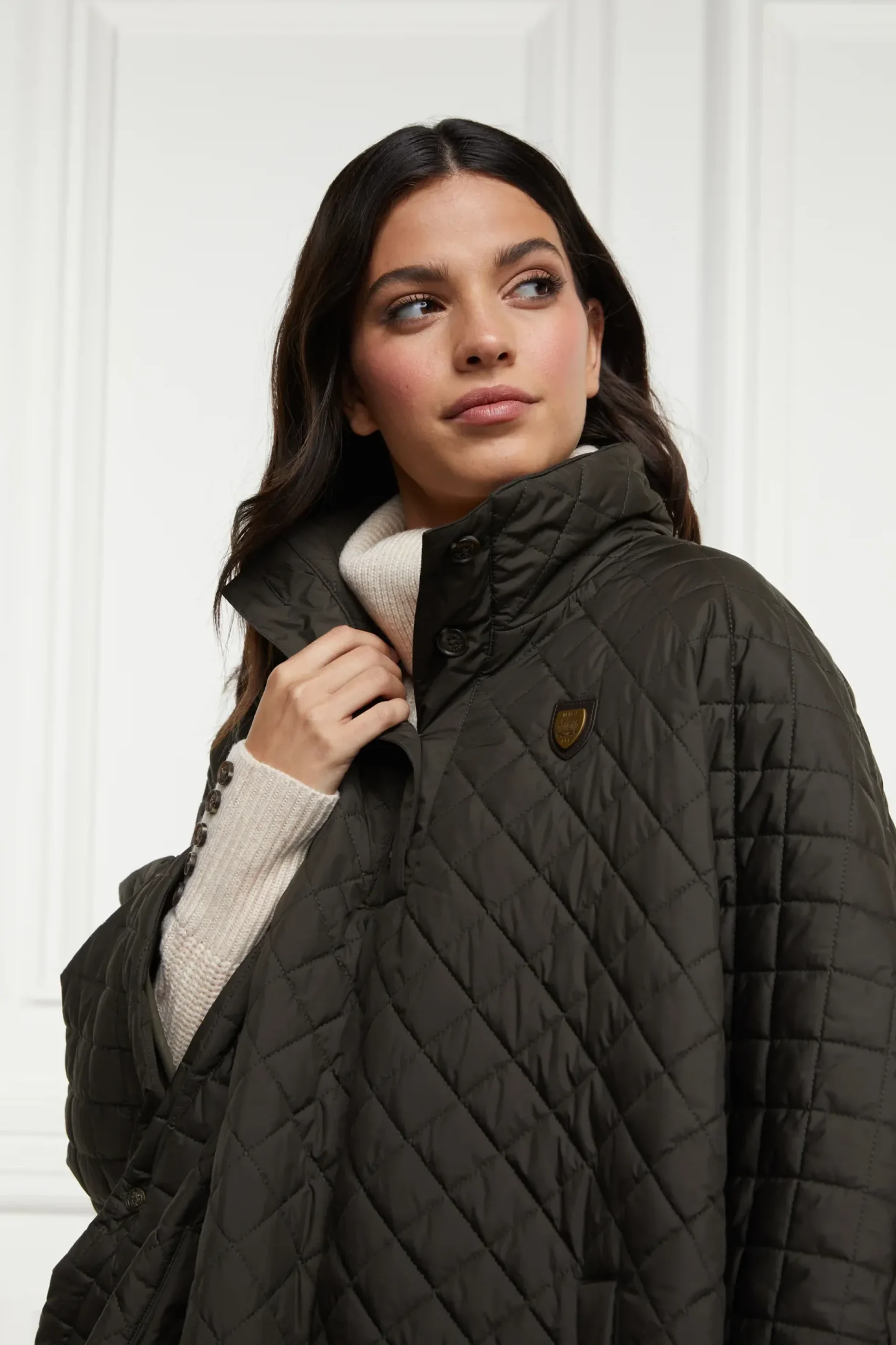 Holland Cooper Brooke Quilted Cape Sale
