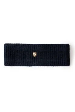 Holland Cooper Burghley Headband Ink Navy Clearance