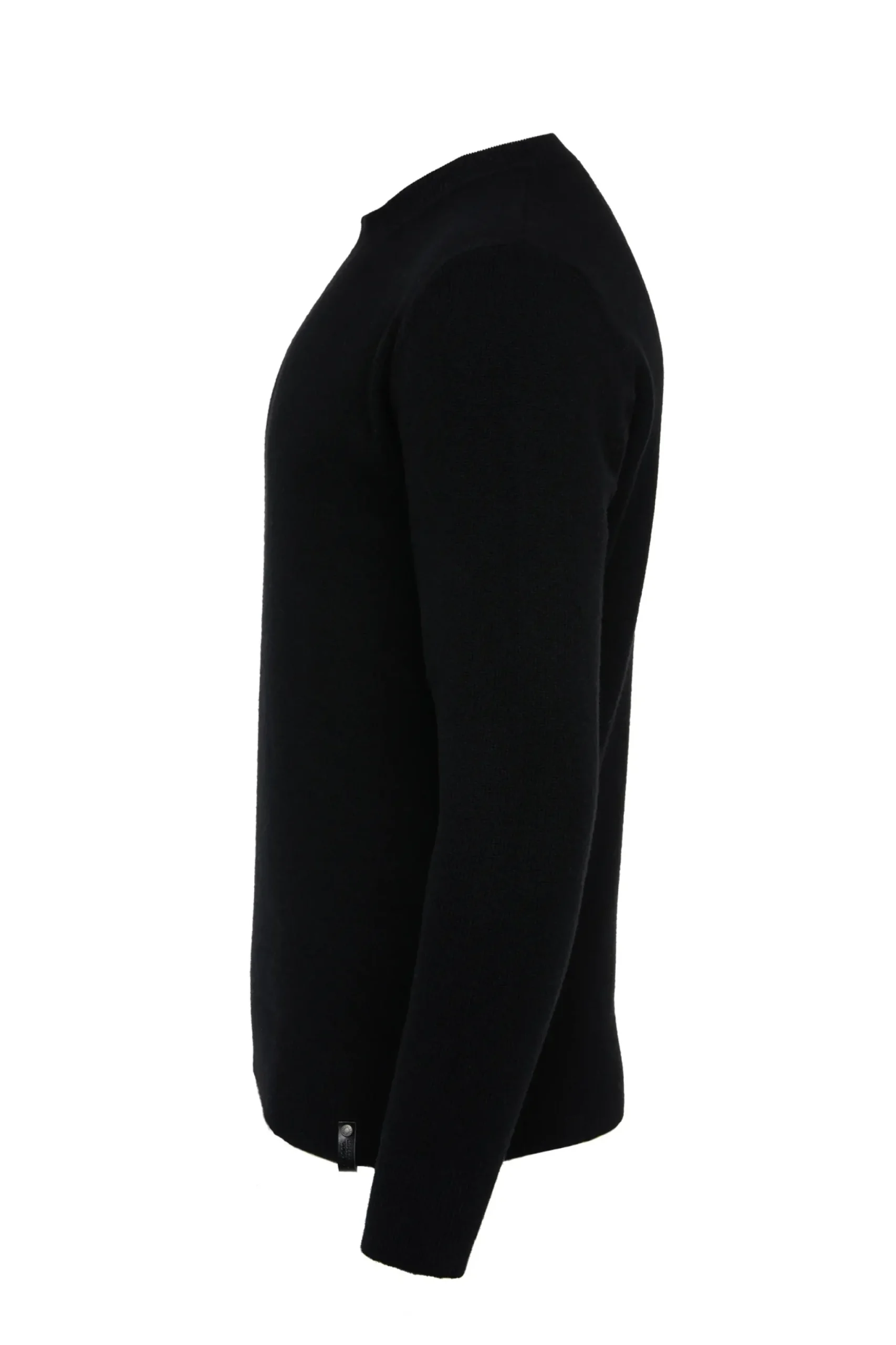 Holland Cooper Byron Crew Neck Knit Black Clearance