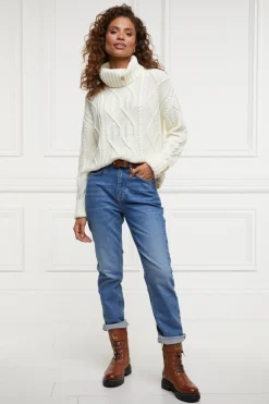 Holland Cooper Camden Biker Boot Tan Sale