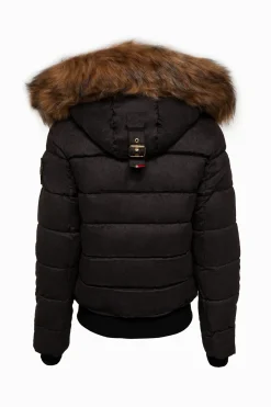 Holland Cooper Cervinia Puffer Charcoal Tweed Online