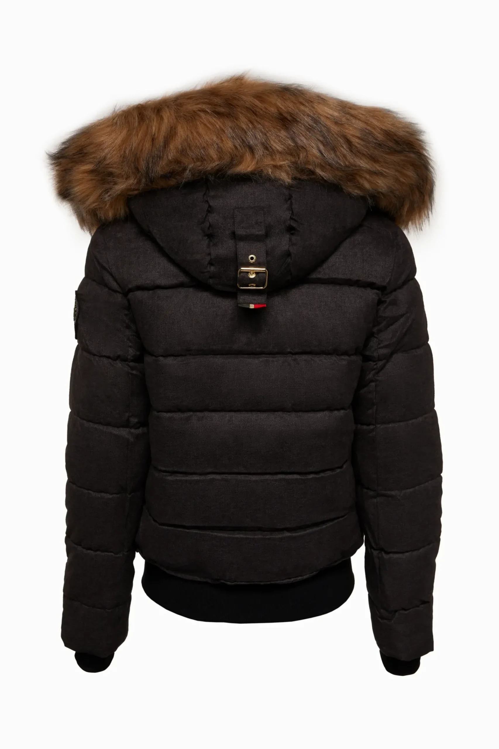 Holland Cooper Cervinia Puffer Charcoal Tweed Online
