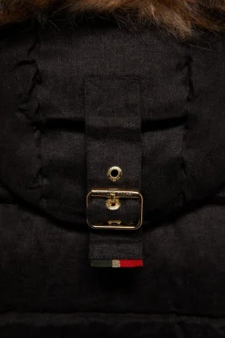 Holland Cooper Cervinia Puffer Charcoal Tweed Online