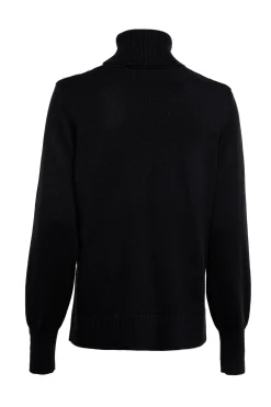 Holland Cooper Chamonix Roll Neck Knit Black New