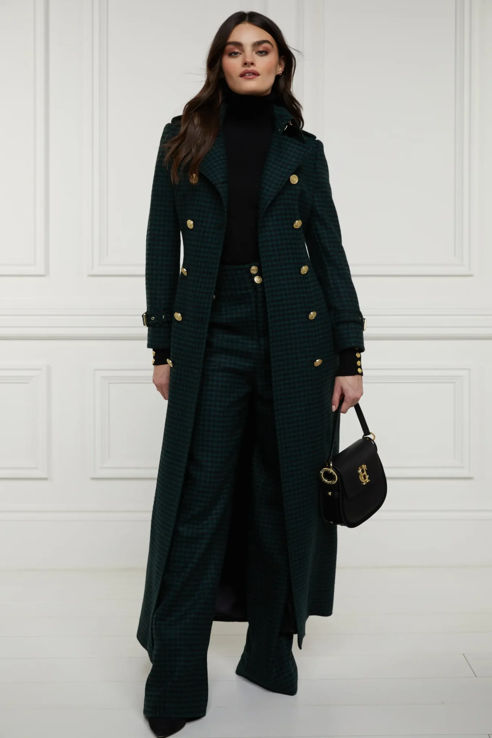 Holland Cooper Chelsea Saddle Bag Soft Black Outlet