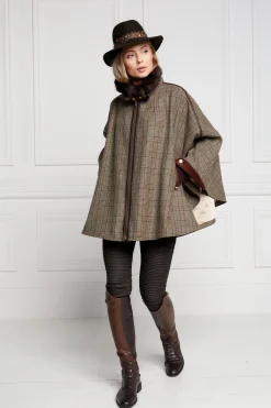 Holland Cooper Chiltern Cape Bourbon Tweed Online