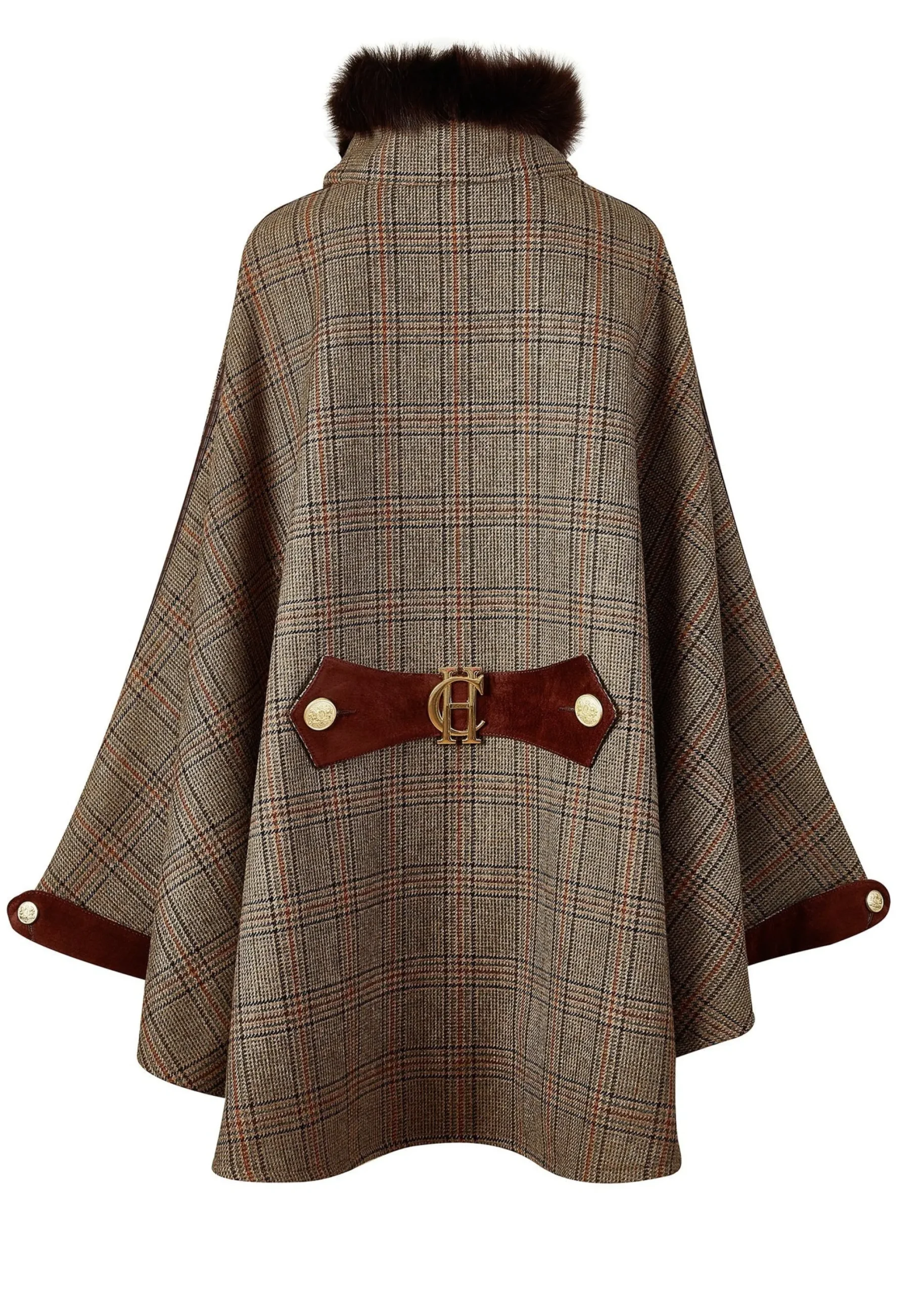 Holland Cooper Chiltern Cape Bourbon Tweed Online