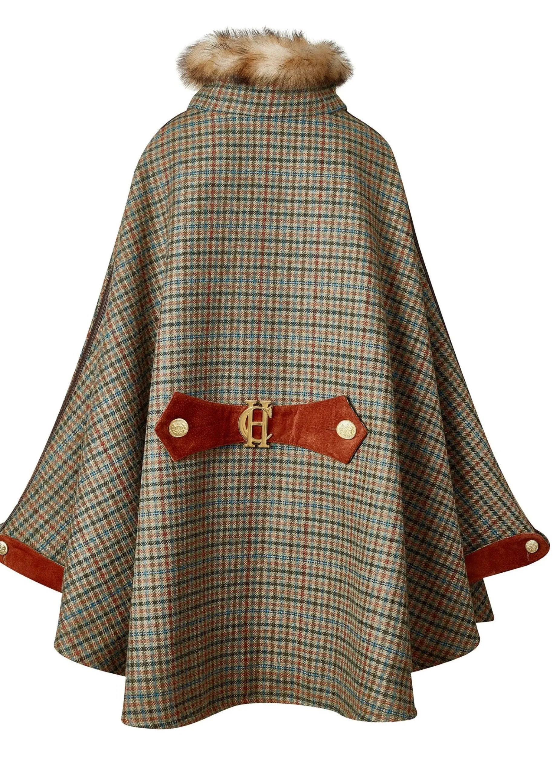 Holland Cooper Chiltern Cape Bredon Tweed Outlet