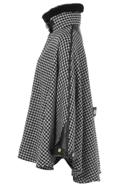 Holland Cooper Chiltern Cape Houndstooth Sale
