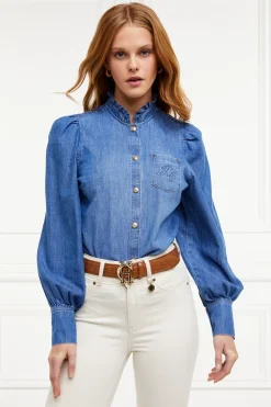 Holland Cooper Chloe Denim Shirt Hot