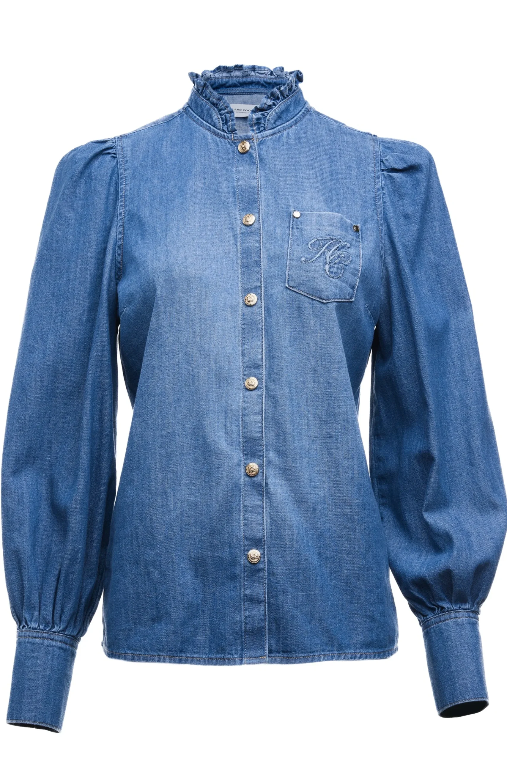 Holland Cooper Chloe Denim Shirt Hot