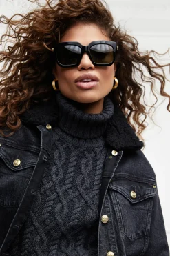 Holland Cooper City Sunglasses Black Hot