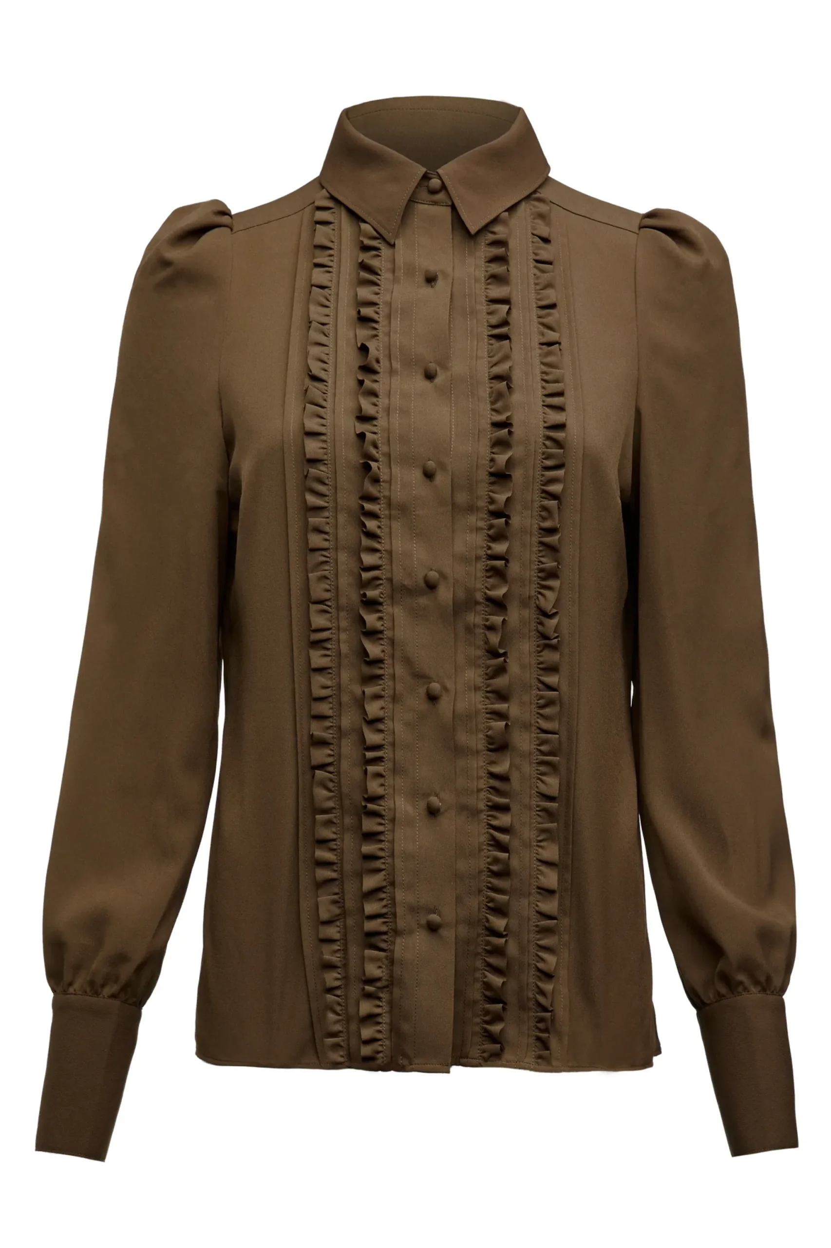 Holland Cooper Clarissa Shirt Khaki Clearance