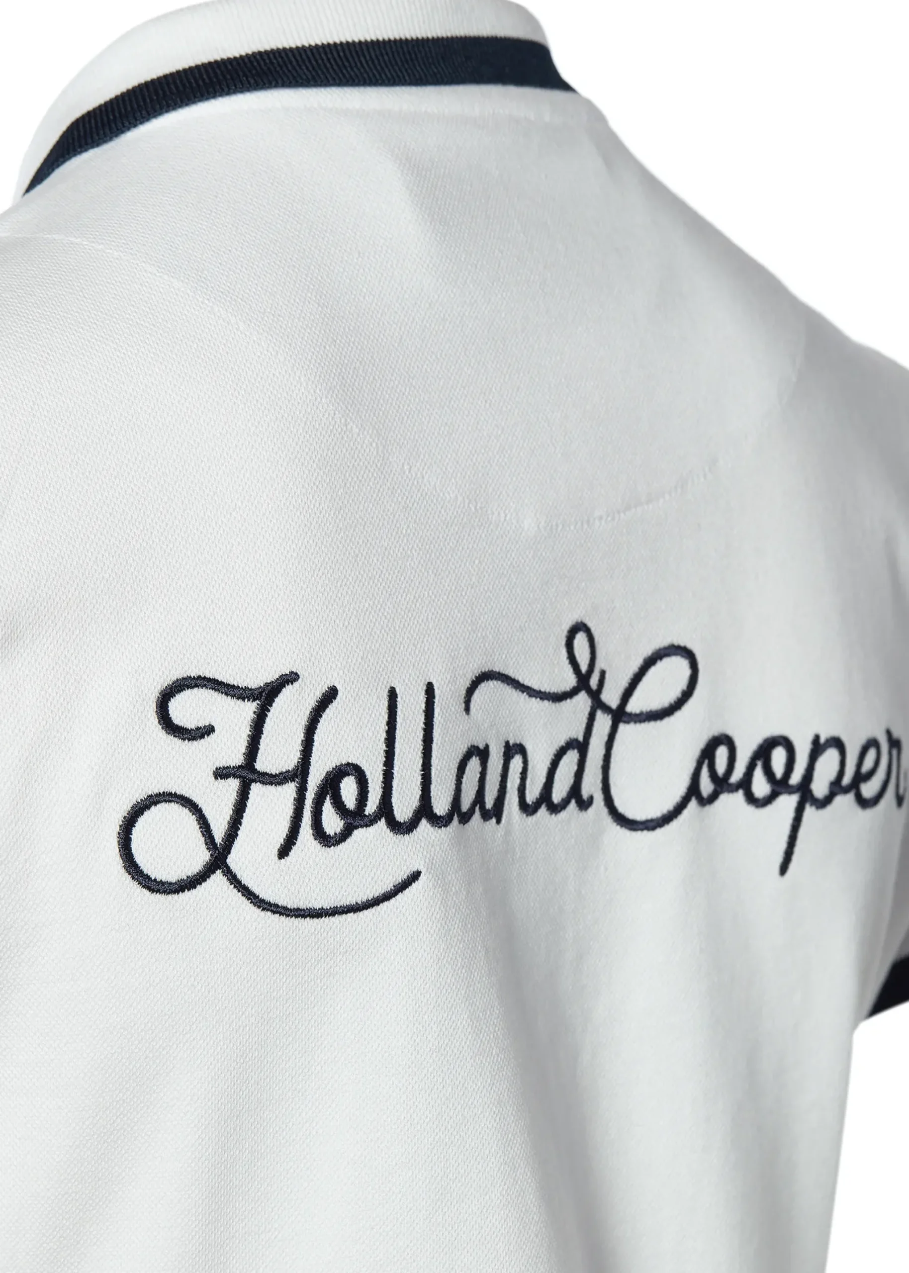 Holland Cooper Classic Polo Shirt White Hot
