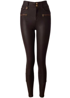 Holland Cooper Coated Jodhpur Jean Chocolate Online