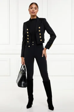 Holland Cooper Contour Trouser Black Discount