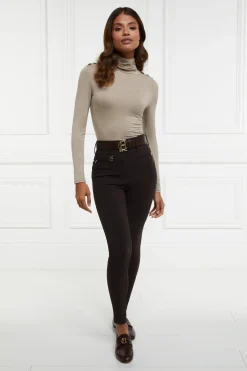 Holland Cooper Contour Trouser Chocolate Best