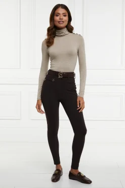 Holland Cooper Contour Trouser Chocolate Best