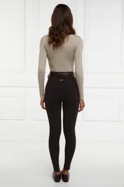 Holland Cooper Contour Trouser Chocolate Best