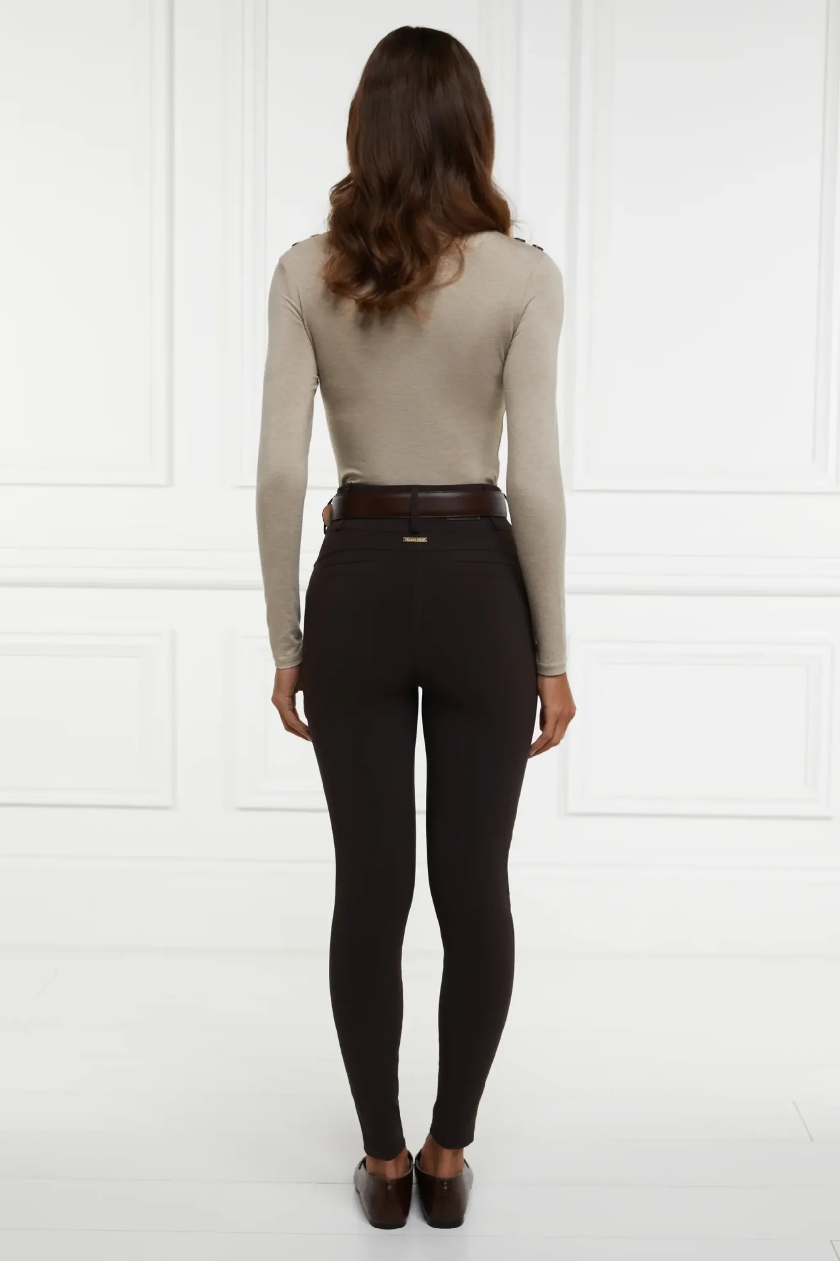 Holland Cooper Contour Trouser Chocolate Best