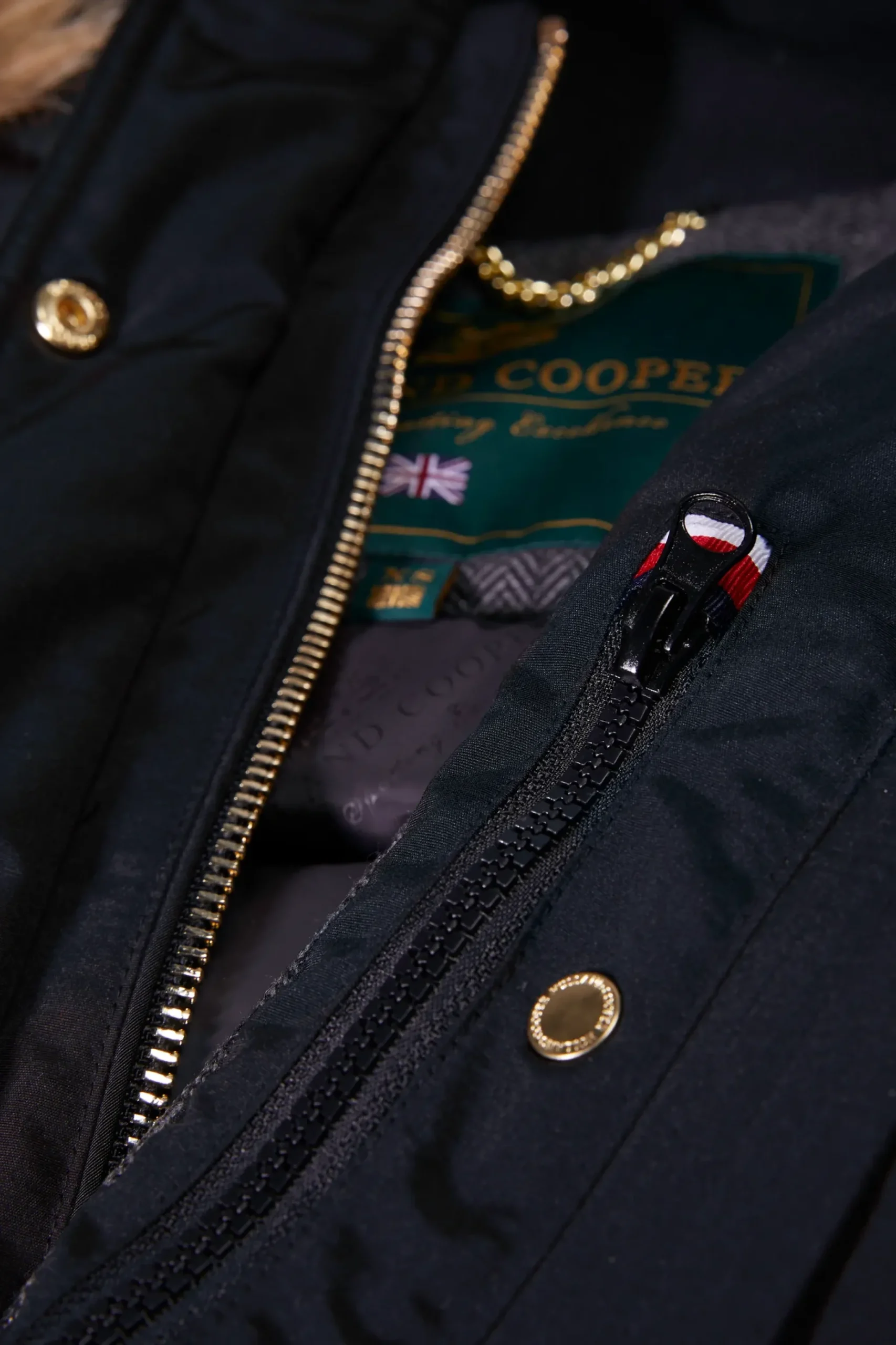 Holland Cooper Cortina Bomber Ink Navy Hot