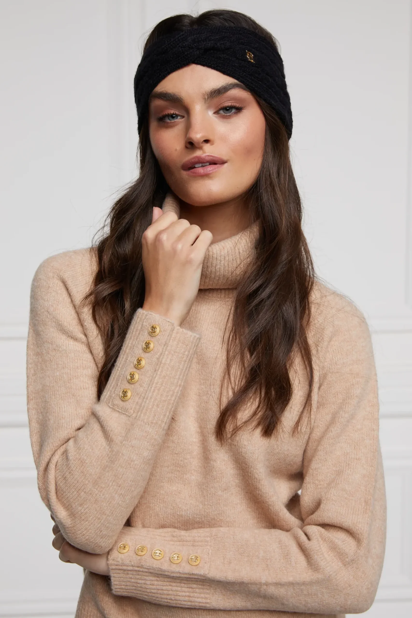 Holland Cooper Cortina Headband Black Hot