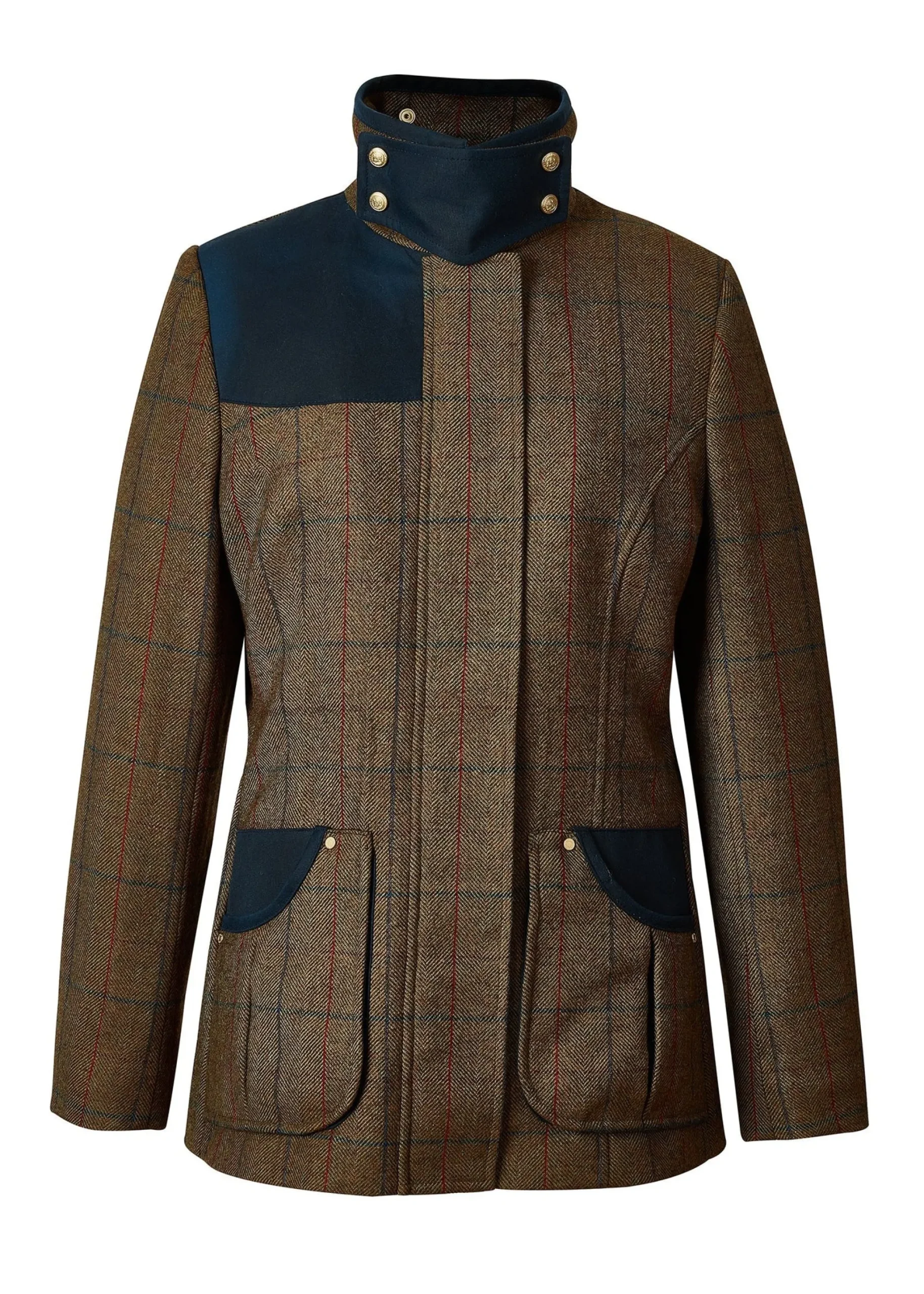 Holland Cooper Country Classic Jacket Glen Green Outlet