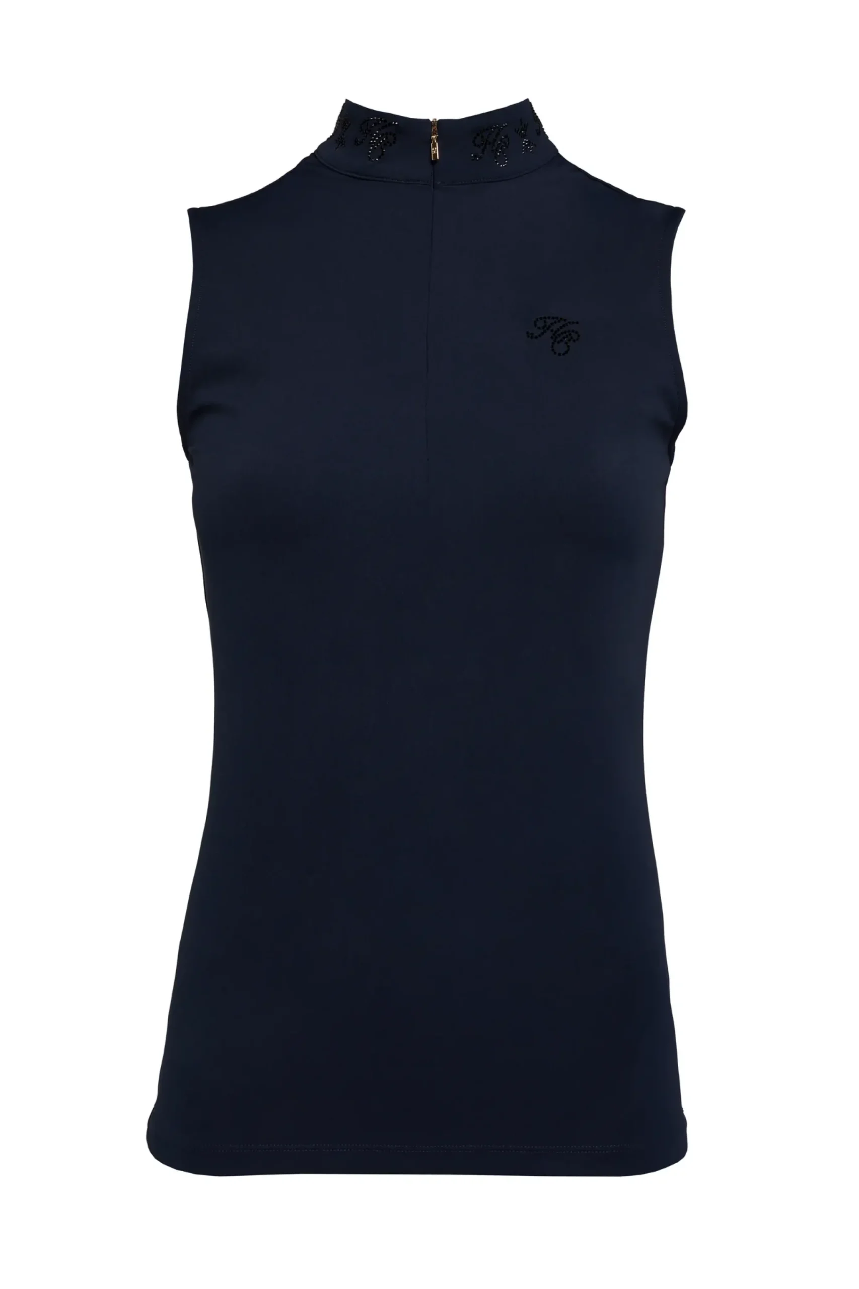 Holland Cooper Crystal Sleeveless Base Layer Ink Navy Best