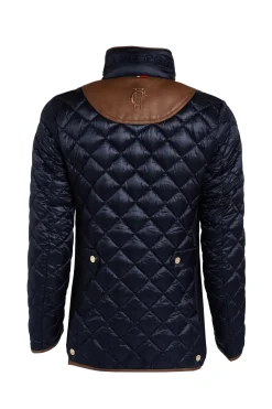Holland Cooper Diamond Quilt Classic Jacket Ink Navy Hot