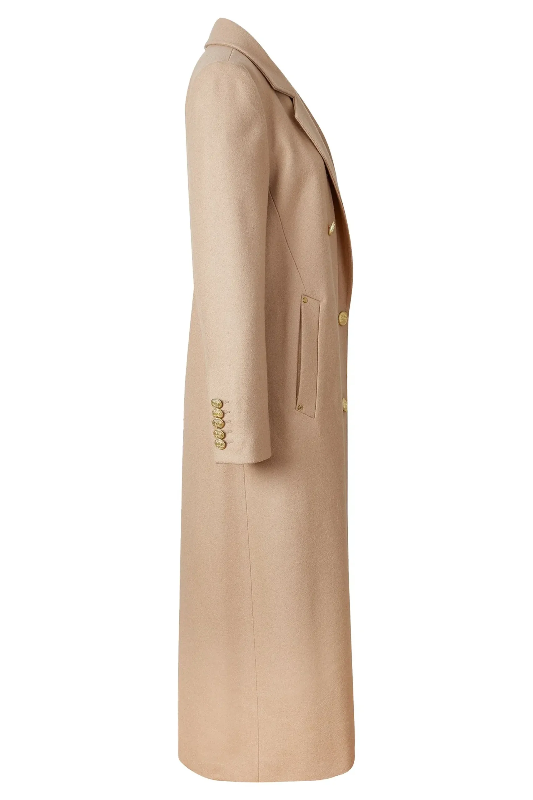 Holland Cooper Double Breasted Coat Camel Outlet