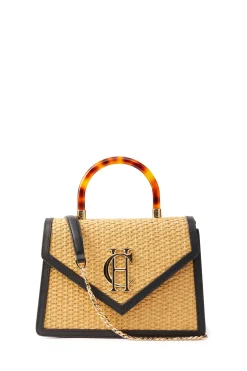 Holland Cooper Dowdeswell Bag Black Natural Clearance