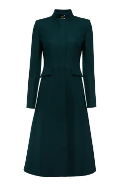 Holland Cooper Dowdeswell Coat Emerald Hot