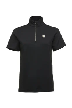 Holland Cooper Elite Short Sleeve Base Layer Black Clearance