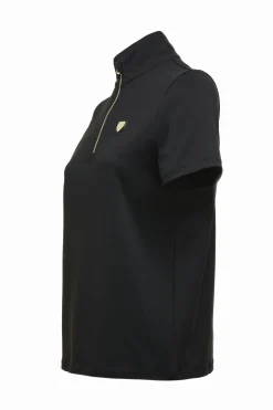 Holland Cooper Elite Short Sleeve Base Layer Black Clearance